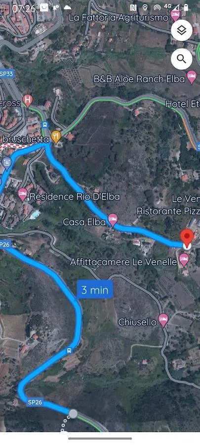 La Casa Di Artemide Affittacamere Le Venelle Rio dellʼElba 0*,  Olaszország