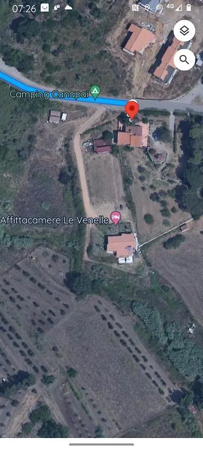 La Casa Di Artemide Affittacamere Le Venelle Rio dellʼElba Panzió